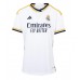 Ženski Nogometni dresi Real Madrid David Alaba #4 Domači 2023-24 Kratek Rokav